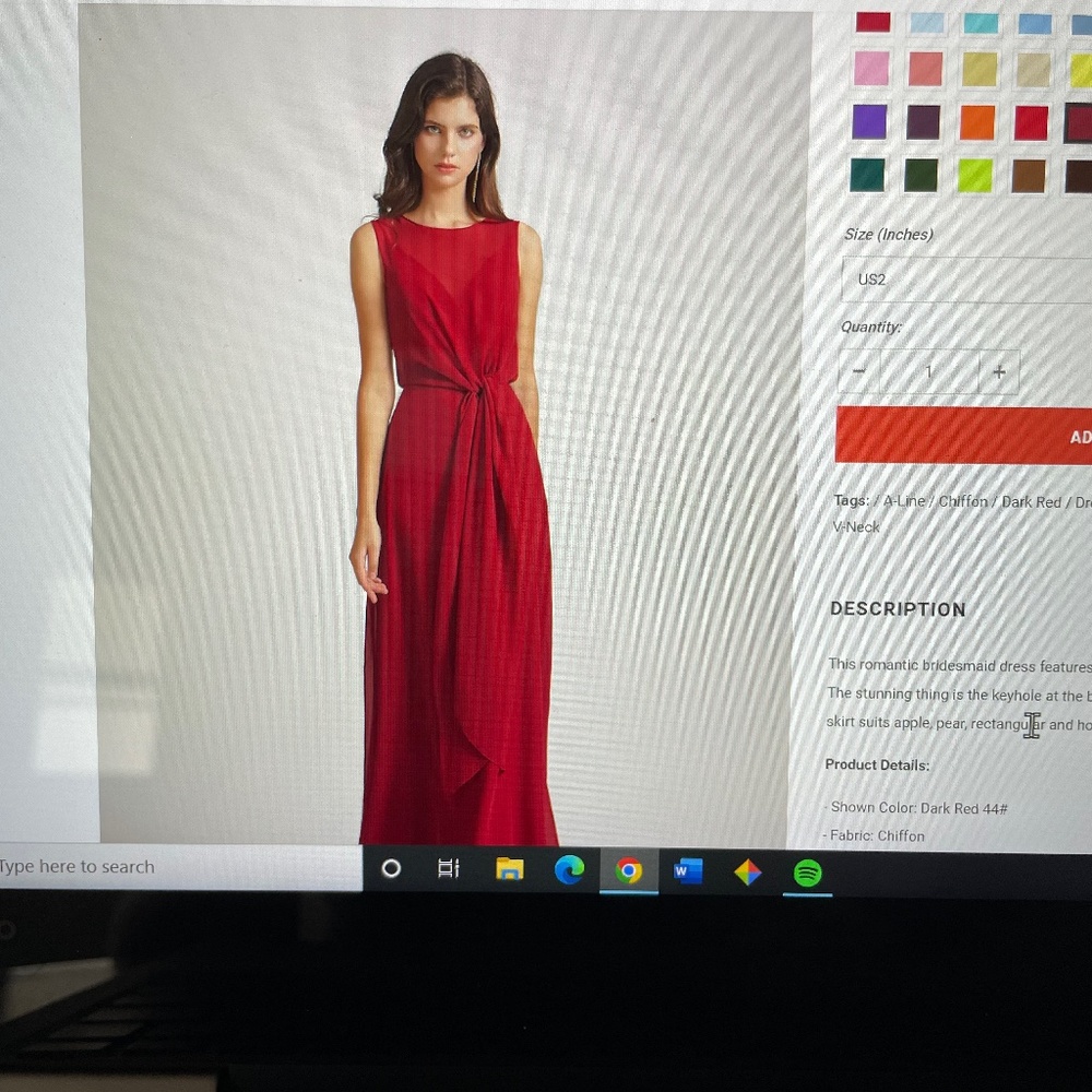 Forma gown
